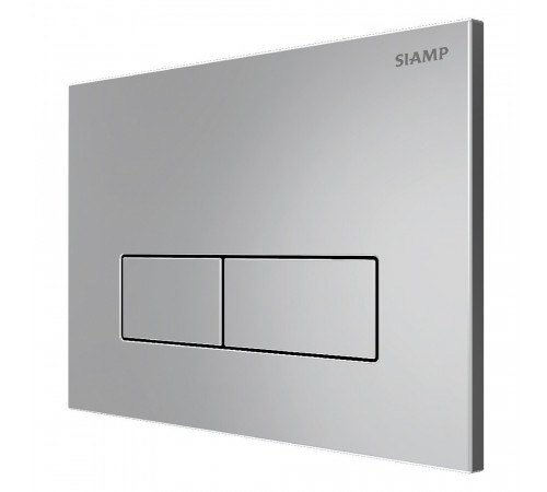 Клавиша смыва для инсталляций Siamp Plank хром глянцевый (10006932)