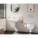 Клавиша смыва для инсталляций Vitra Root Round хром (740-2280)