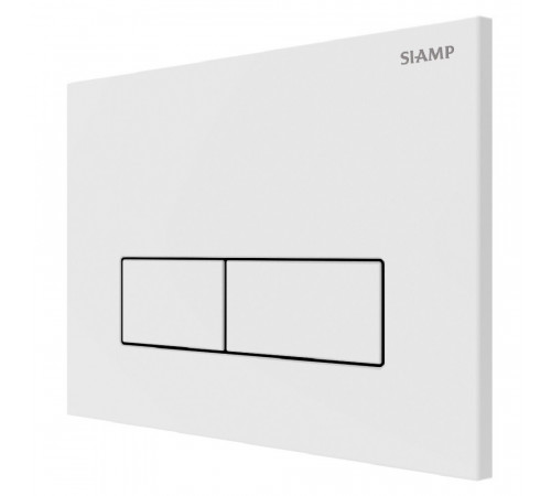 Клавиша смыва для инсталляций Siamp Plank белая глянцевая (10006930) Клавиша смыва для инсталляций Siamp Plank белая глянцевая (10006930)