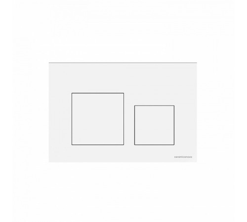Клавиша смыва для инсталляций Ceramicanova Balance Square белая глянцевая (CN12-002W) Клавиша смыва для инсталляций Ceramicanova Balance Square белая глянцевая (CN12-002W)