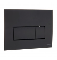 Клавиша смыва для инсталляций Vitra Root Square черная матовая (740-2311)