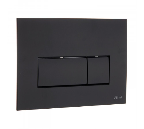 Клавиша смыва для инсталляций Vitra Root Square черная матовая (740-2311) Клавиша смыва для инсталляций Vitra Root Square черная матовая (740-2311)