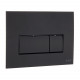 Клавиша смыва для инсталляций Vitra Root Square черная матовая (740-2311)