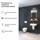 Клавиша смыва для инсталляций Geberit Sigma черная (115.883.DW.1)