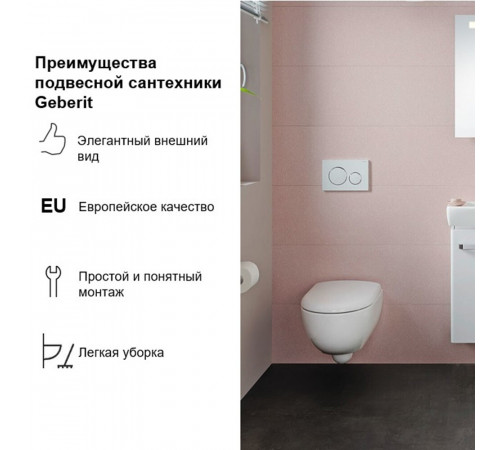 Клавиша смыва для инсталляций Geberit Sigma белая матовая (115.882.JT.1) Клавиша смыва для инсталляций Geberit Sigma белая матовая (115.882.JT.1)
