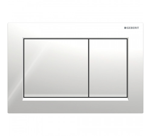 Клавиша смыва для инсталляций Geberit Omega хром глянецевый/матовый (115.080.KH.1) Клавиша смыва для инсталляций Geberit Omega хром глянецевый/матовый (115.080.KH.1)