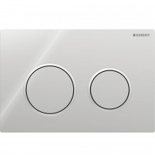 Клавиша смыва для инсталляций Geberit Omega хром глянецевый/матовый (115.085.KH.1)