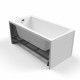 Ванна акриловая Cersanit Lorena 140х70 см без ножек (P-WP-LORENA*140NL/63345)