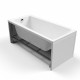 Ванна акриловая Cersanit Lorena 150х70 см без ножек (WP-LORENA*150-W/63321)