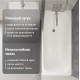 Ванна чугунная Lavelly Voda 150х70 см без ножек