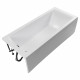 Ванна акриловая Aquanet Bright 180х80 см без ножек (232987)