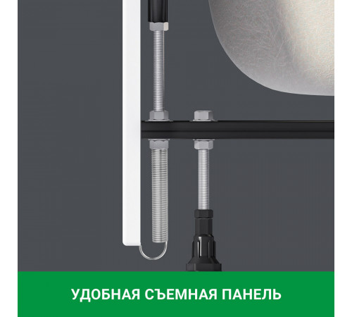 Ванна акриловая 1Marka Acrylika 160х100 см правая без ножек (01лик1610п)