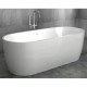 Ванна акриловая Abber 175,5х80 см отдельностоящая с ножками (AB9219)