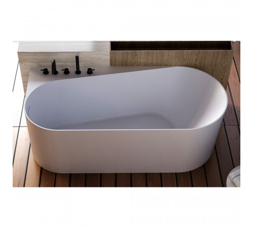 Ванна акриловая Abber 150х75 см левая с ножками (AB9496-1.5 L)