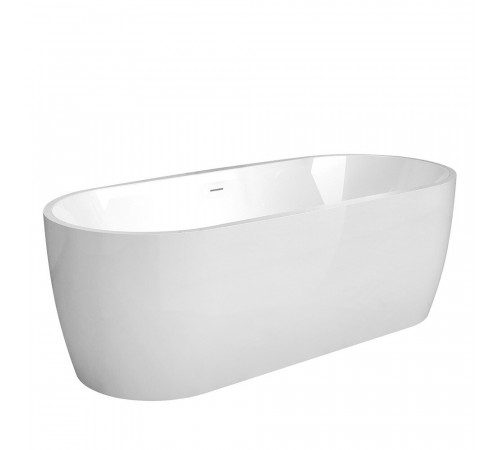 Ванна акриловая Abber 175,5х80 см отдельностоящая с ножками (AB9219)