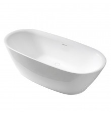 Ванна акриловая Abber 180х84 см отдельностоящая с ножками (AB9205)