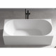 Ванна акриловая Abber 170х75 см отдельностоящая с ножками (AB9281)