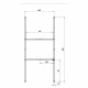 Каркас для ванны акриловой Ollie/Monck 160-165х70 см (03ол1370)