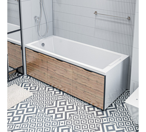 Экран для ванны фронтальный 1Marka Grunge Loft МДФ 150х55 см коричневый откидной (GL150CraftGold) Экран для ванны фронтальный 1Marka Grunge Loft МДФ 150х55 см коричневый откидной (GL150CraftGold)