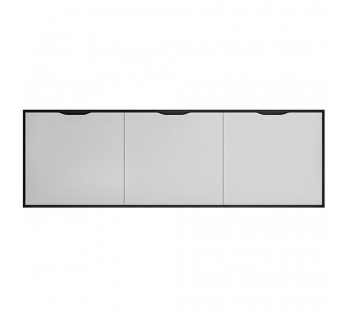Экран для ванны фронтальный 1Marka Grunge Loft МДФ 170х55 см белый откидной (GL170IceWhite)