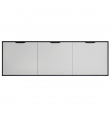 Экран для ванны фронтальный 1Marka Grunge Loft МДФ 150х55 см белый откидной (GL150IceWhite)