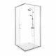 Душевой уголок Good Door Lite CR-100-C-CH хром 100х100х190 см квадрат стекло прозрачное 5 мм (ЛТ00006)