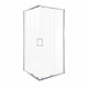 Душевой уголок Good Door Lite CR-80-C-CH хром 80х80х190 см квадрат стекло прозрачное 5 мм (ЛТ00004)