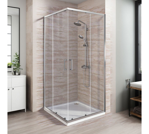 Душевой уголок Good Door Lite CR-80-C-CH хром 80х80х190 см квадрат стекло прозрачное 5 мм (ЛТ00004) Душевой уголок Good Door Lite CR-80-C-CH хром 80х80х190 см квадрат стекло прозрачное 5 мм (ЛТ00004)