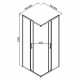 Душевой уголок Good Door Lite CR-80-C-CH хром 80х80х190 см квадрат стекло прозрачное 5 мм (ЛТ00004)