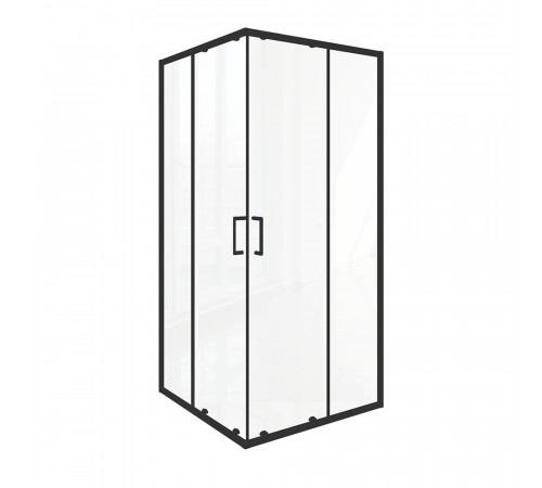 Душевой уголок Good Door Lite CR-100-C черный 100х100х190 см квадрат стекло прозрачное 5 мм (ЛТ00023) Душевой уголок Good Door Lite CR-100-C черный 100х100х190 см квадрат стекло прозрачное 5 мм (ЛТ00023)