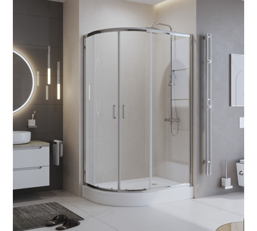 Душевой уголок BelBagno Uno хром 120х90х195 см полукруг стекло прозрачное 5 мм (UNO-195-RH-2-120/90-C-Cr) Душевой уголок BelBagno Uno хром 120х90х195 см полукруг стекло прозрачное 5 мм (UNO-195-RH-2-120/90-C-Cr)
