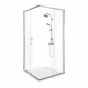 Душевой уголок Good Door Lite CR-80-C-CH хром 80х80х190 см квадрат стекло прозрачное 5 мм (ЛТ00004)