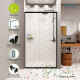 Душевая дверь Domani-Spa DoorCube стекло прозрачное 100х190 см профиль черный 5 мм раздвижная (DS04DCb100L0Cl00.Gt-Black)