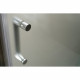 Душевая дверь BelBagno Unique стекло матовое 115х190 см профиль хром 5 мм раздвижная (UNIQUE-BF-1-100/115-P-Cr)