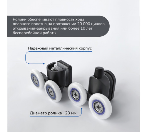 Душевая дверь Ulitka Safari стекло прозрачное 170х195 см профиль черный 6 мм раздвижная (74104131) Душевая дверь Ulitka Safari стекло прозрачное 170х195 см профиль черный 6 мм раздвижная (74104131)