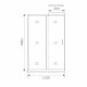 Душевая дверь Good Door Cofe стекло прозрачное 120х190 см профиль черный 5 мм раздвижная (КФ00011)