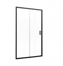 Душевая дверь Domani-Spa DoorCube стекло прозрачное 130х190 см профиль черный 5 мм раздвижная (DS04DCb130L0Cl00.Gt-Black)