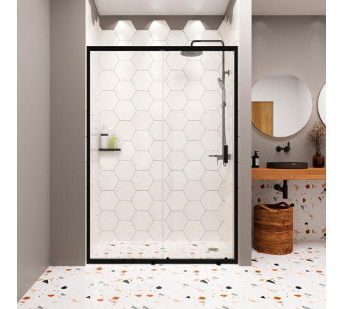 Душевая дверь Domani-Spa DoorCube стекло прозрачное 130х190 см профиль черный 5 мм раздвижная (DS04DCb130L0Cl00.Gt-Black) Душевая дверь Domani-Spa DoorCube стекло прозрачное 130х190 см профиль черный 5 мм раздвижная (DS04DCb130L0Cl00.Gt-Black)