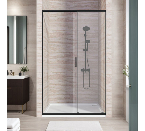 Душевая дверь Good Door Lite WTW-110-C-B стекло прозрачное 110х190 см профиль черный 5 мм раздвижная (ЛТ00022) Душевая дверь Good Door Lite WTW-110-C-B стекло прозрачное 110х190 см профиль черный 5 мм раздвижная (ЛТ00022)