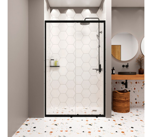 Душевая дверь Domani-Spa DoorCube стекло прозрачное 120х190 см профиль черный 5 мм раздвижная (DS04DCb120L0Cl00.Gt-Black) Душевая дверь Domani-Spa DoorCube стекло прозрачное 120х190 см профиль черный 5 мм раздвижная (DS04DCb120L0Cl00.Gt-Black)