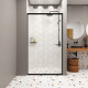 Душевая дверь Domani-Spa DoorCube стекло прозрачное 100х190 см профиль черный 5 мм раздвижная (DS04DCb100L0Cl00.Gt-Black)