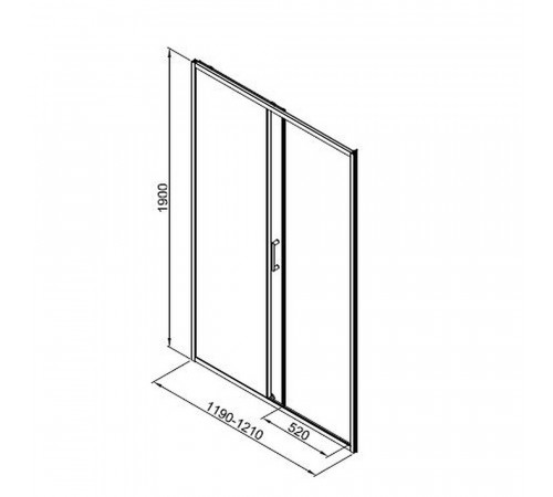 Душевая дверь Good Door Lite WTW-120-C-CH стекло прозрачное 120х190 см профиль хром 5 мм раздвижная (ЛТ00008) Душевая дверь Good Door Lite WTW-120-C-CH стекло прозрачное 120х190 см профиль хром 5 мм раздвижная (ЛТ00008)