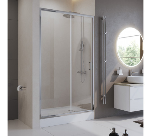 Душевая дверь BelBagno Uno-195 стекло прозрачное 160х195 см профиль хром 5 мм раздвижная (UNO-195-BF-1-160-C-Cr) Душевая дверь BelBagno Uno-195 стекло прозрачное 160х195 см профиль хром 5 мм раздвижная (UNO-195-BF-1-160-C-Cr)