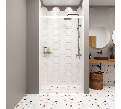 Душевая дверь Domani-Spa DoorCube стекло прозрачное 100х190 см профиль белый 5 мм раздвижная (DS04DCb100L0Cl00.W) Душевая дверь Domani-Spa DoorCube стекло прозрачное 100х190 см профиль белый 5 мм раздвижная (DS04DCb100L0Cl00.W)
