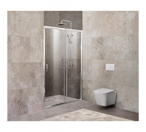 Душевая дверь BelBagno Unique стекло прозрачное 125х190 см профиль хром 5 мм раздвижная (UNIQUE-BF-1-110/125-C-Cr) Душевая дверь BelBagno Unique стекло прозрачное 125х190 см профиль хром 5 мм раздвижная (UNIQUE-BF-1-110/125-C-Cr)