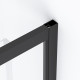 Душевая дверь Domani-Spa DoorCube стекло прозрачное 100х190 см профиль черный 5 мм раздвижная (DS04DCb100L0Cl00.Gt-Black)