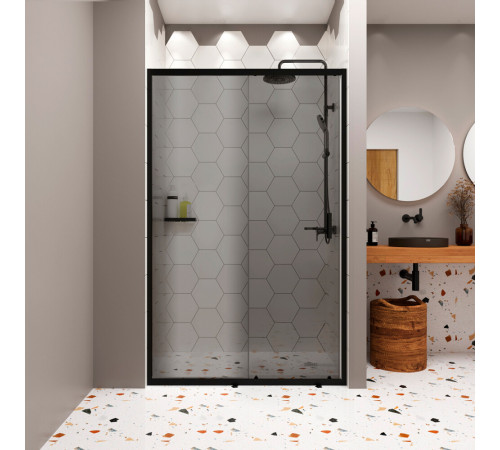 Душевая дверь Domani-Spa DoorCube стекло тонированное 120х190 см профиль черный 5 мм раздвижная (DS04DCb120L0T00.Gt-Black) Душевая дверь Domani-Spa DoorCube стекло тонированное 120х190 см профиль черный 5 мм раздвижная (DS04DCb120L0T00.Gt-Black)