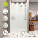 Душевая дверь Domani-Spa DoorCube стекло матовое 120х190 см профиль белый 5 мм раздвижная (DS04DCb120L0M00.W)