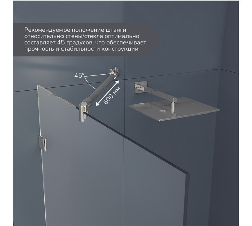 Душевая перегородка Walk in Ulitka хром 100х195 см стекло прозрачное 8 мм (74104040) Душевая перегородка Walk in Ulitka хром 100х195 см стекло прозрачное 8 мм (74104040)