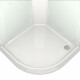 Душевая кабина Domani-Spa Delight Slim 90х90х218 см стекло матовое 4 мм с низким поддоном полукруг